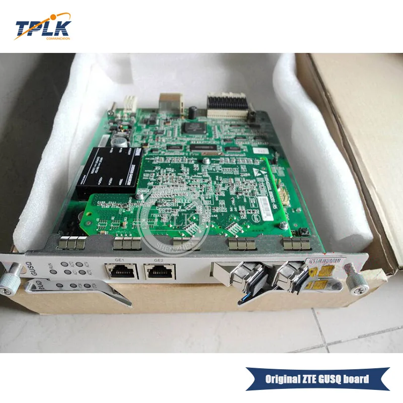Оригинальный Новый ZTE GUSQ Uplink плата для C300 GPON EPON OLT с 2 шт 1 25G оптических портов 1G
