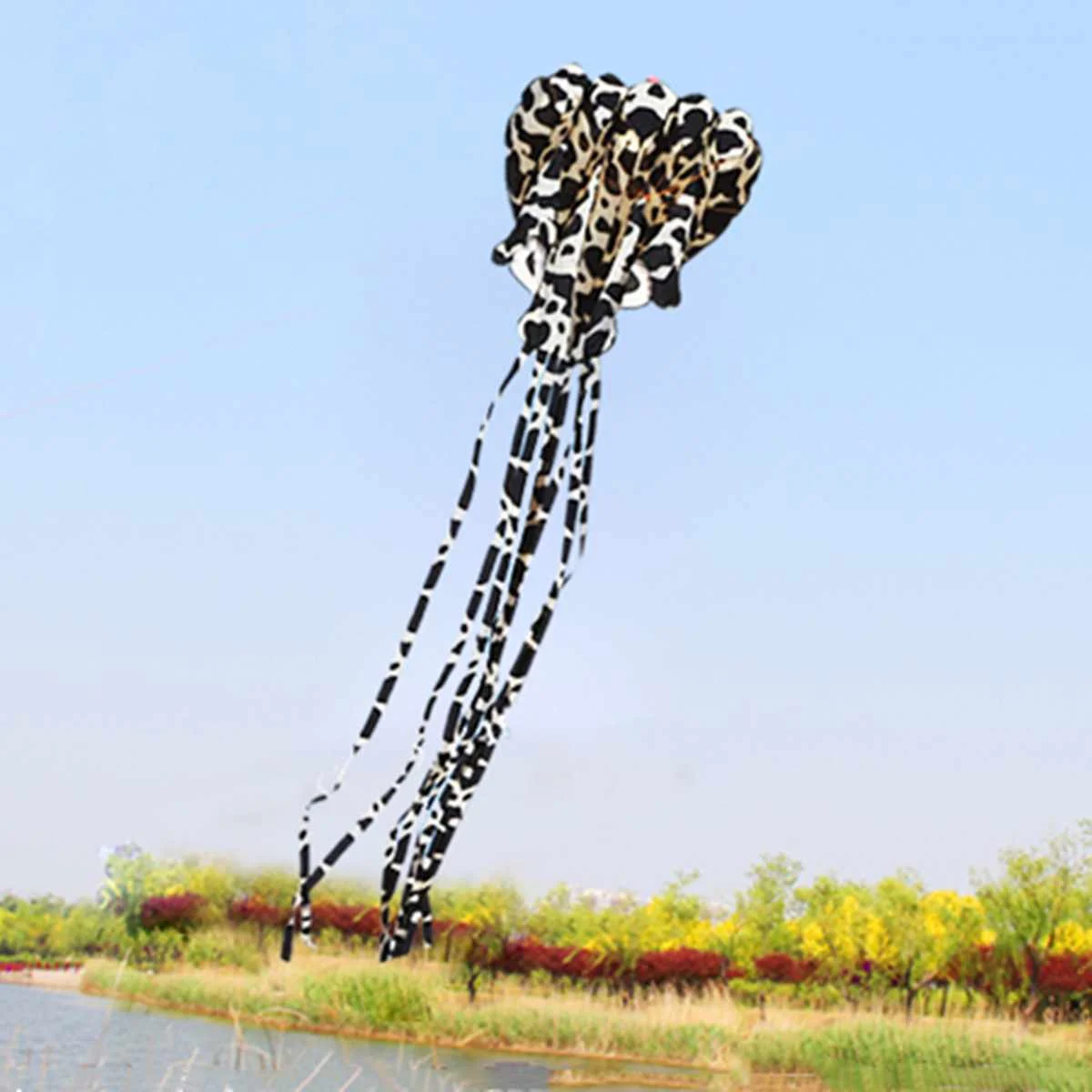 كبير الأخطبوط طائرة ورقية مع مقبض خط الأطفال النسر طائرة ورقية تصفح لطيف الحيوان فليغر الأخطبوط طائرة ورقية الكبار متعة تحلق الطائرات الورق...