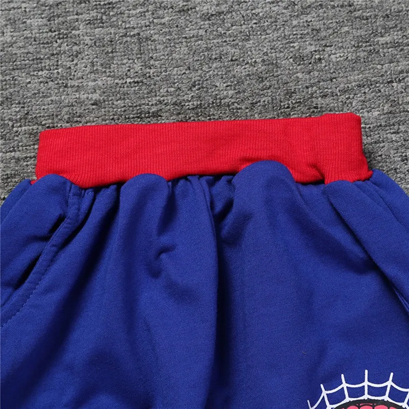 Baby Boys Spring Autumn Spiderman Sports Suit 2 Pieces Set Tracksuits Kids Clothing Sets 110-150cm Casual Clothes Coat+Pant Baby Boys Spring Autumn Spiderman Sports Suit 2 Pieces Set Tracksuits Kids Clothing Sets 110-150cm Casual Clothes Coat+Pant