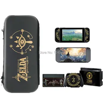 

Carrying Case Storage Bag Protective Cover Console &Controller Charging dock Skin Sticker Set for Nintend Switch NS Console