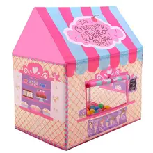 Детские игрушки, палатки, Игровая палатка для мальчиков, Замок принцессы, Крытый открытый домик для детей, игровой мяч, бассейн, игровой домик для девочек(розовый