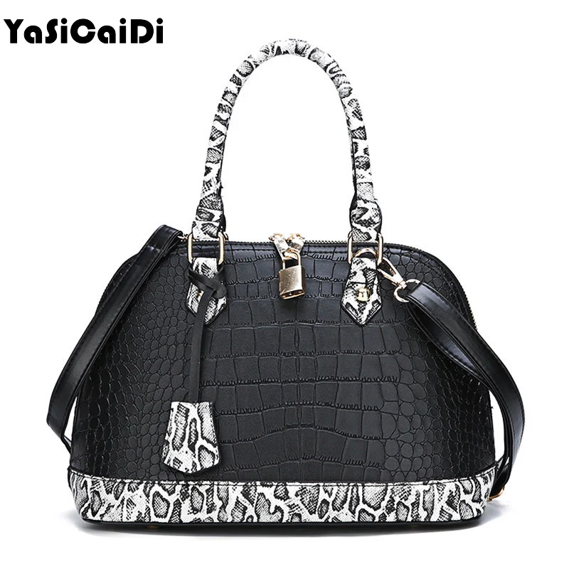 

New Lady Bag Crocodile Print Commuter Bag Shoulder Bag Slung Over Tide Bag