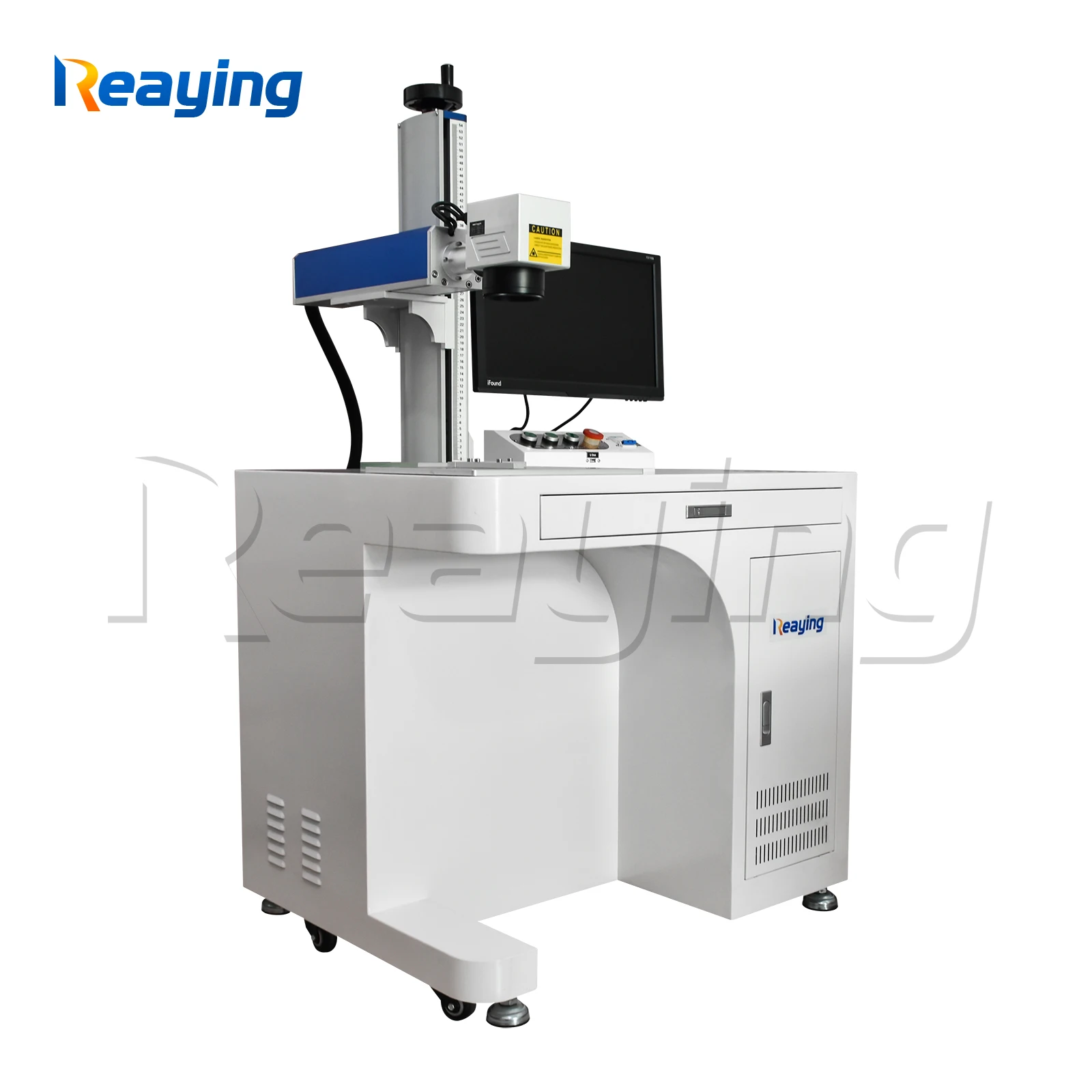 

Deep engraving 30w 50w 100w portable desktop fiber laser metal marking machine