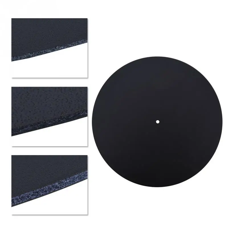 Anti static Vinyl Turntable Record Pad Antistatic Flat Soft Genuine