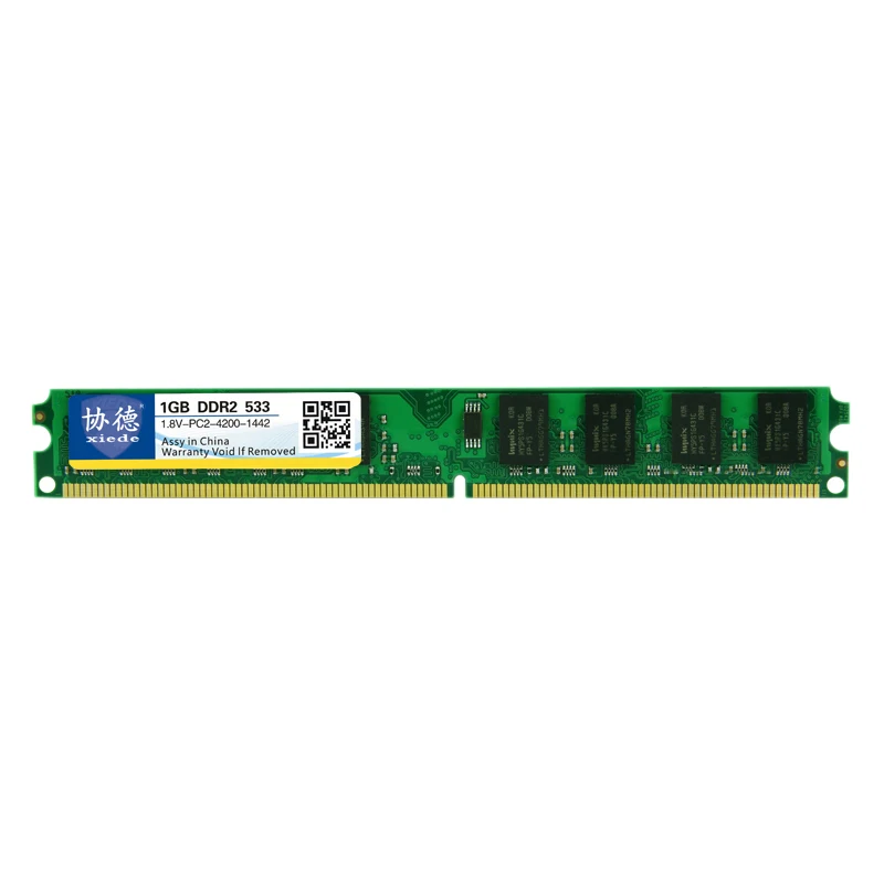 

Xiede Desktop Computer Memory Ram Module Ddr2 533 Pc2-4200 240Pin Dimm 533Mhz For Intel/Amd