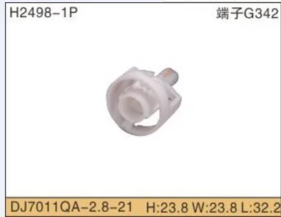 

5set 1P Automobile Waterproof Automotive Line Terminal Auto Wire Terminals Electrical 1 Pin Connector Dj7011qa-2.8-21