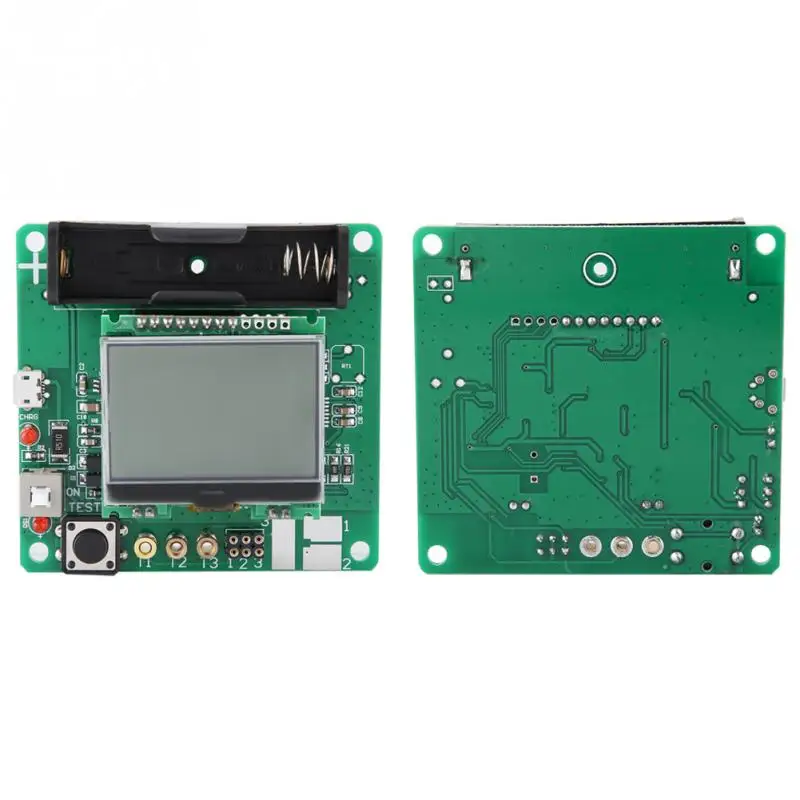 Тестер транзисторов Mega328 ЖК дисплей тестер диодный Триод LCR метр ESR PNP NPN MOSFET