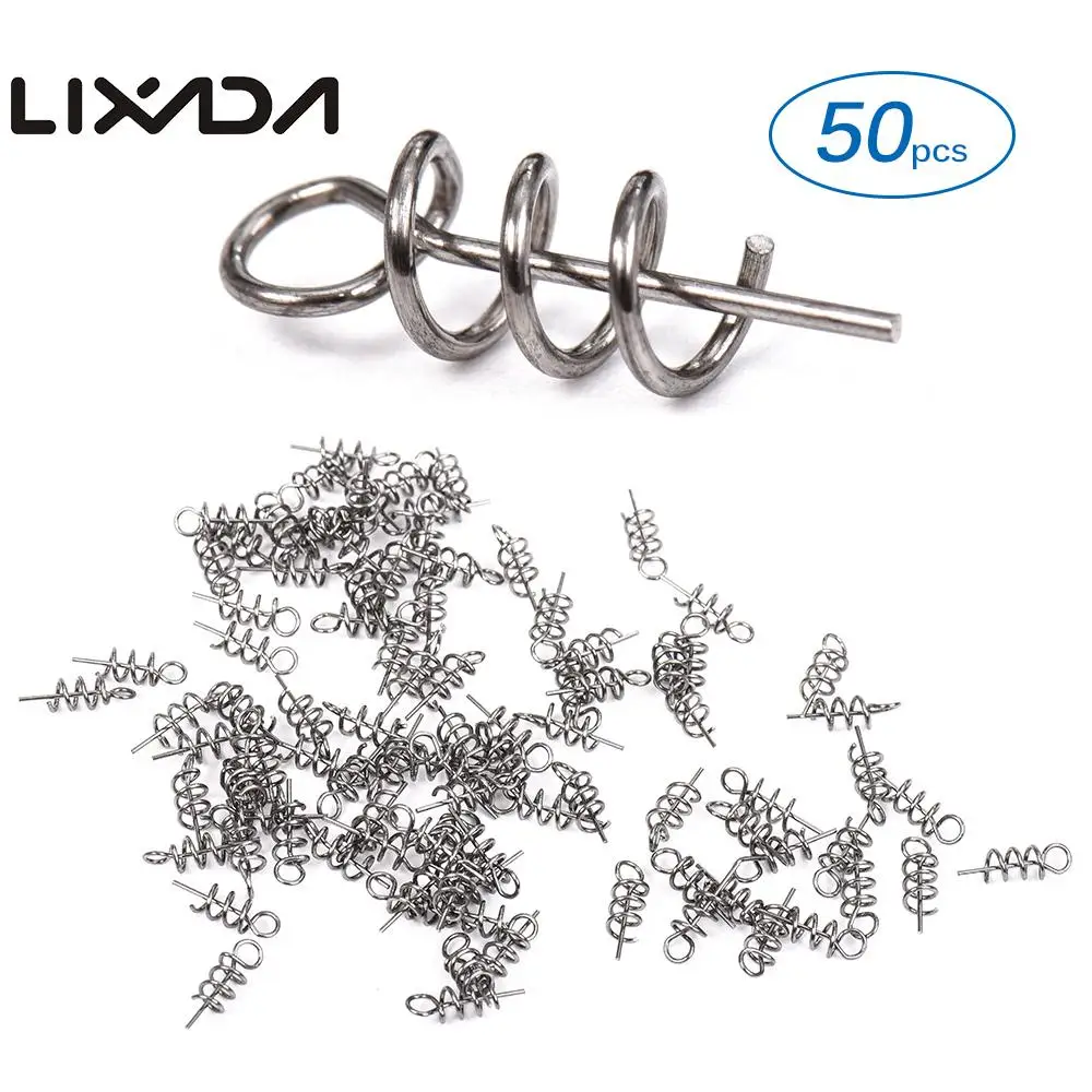 Lixada 50 шт./лот рыболовный крючок центрирующий штифты фиксированная защелка