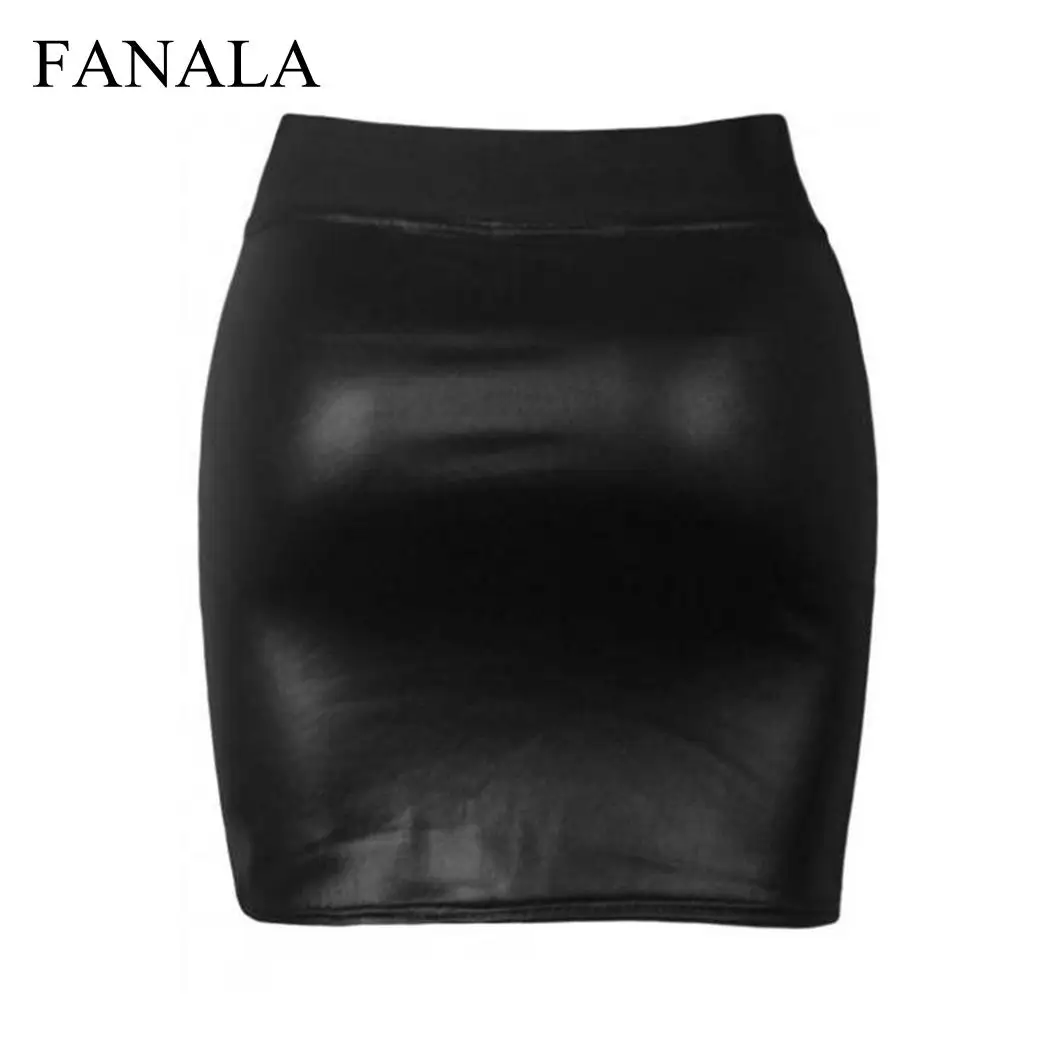 Женская юбка faldas mujer moda однотонные обтягивающие черные мини юбки карандаш из