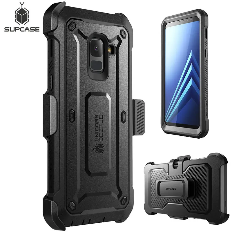 SUPCASE для Galaxy A8 Plus 2018 чехол UB Pro с полным корпусом прочный Чехол кобура со