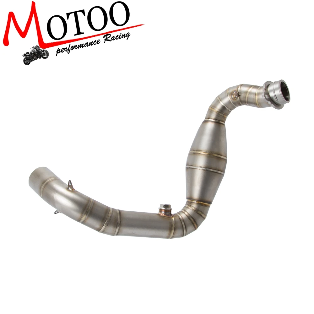

For BMW G310GS G310R 2016 2017 2018 Motorcycle Exhaust Link Pipe Connect Mid Middle Pipe Slip On Stainless Steel Pipe
