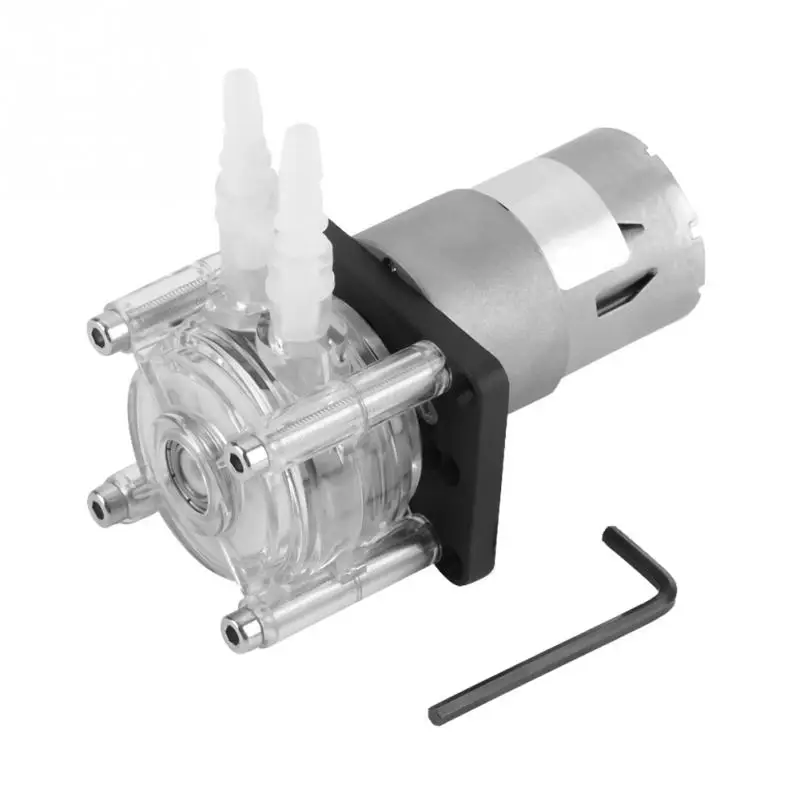 DC 12V перистальтический насос с высоким потоком вакуумный аквариумный