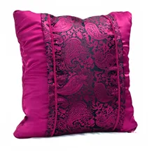 На молнии стиль автомобиля тонкое стеганое одеяло квадратной формы Подушка с вышивкой узор(фиолетовый