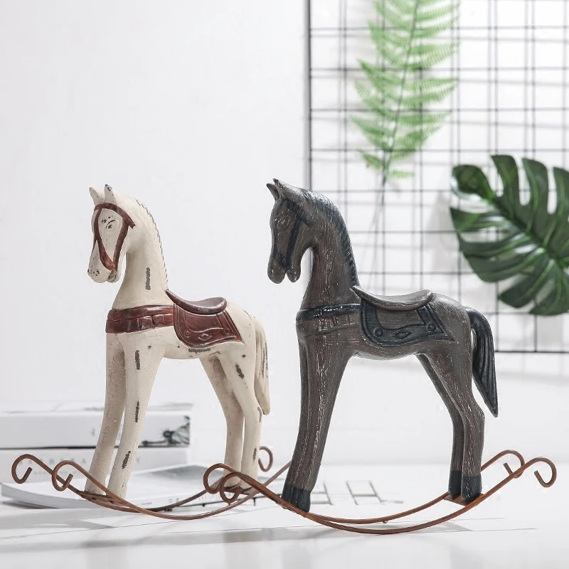 Miniature Horse Vintage Toy Figurine Home Decor Toy Horse Figurine Home Decor
