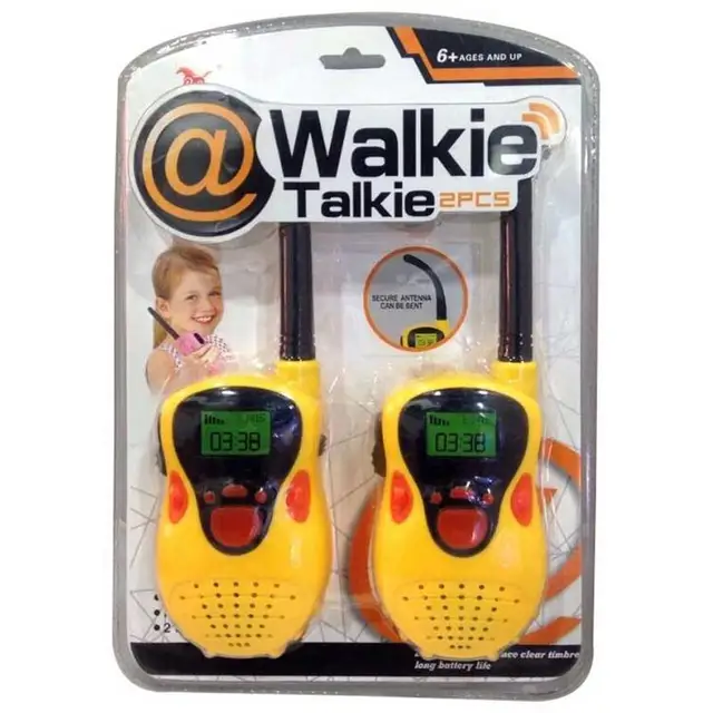 Cartoon Walkie Talkies For Kids Box Voice Activated Walkie Talkies For Children Long Range (100M)Walkie Talkie Set For Children 5