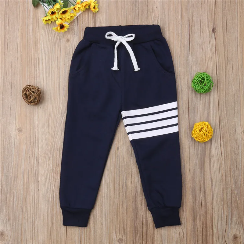 JOAPNWJ Children Cartoon Cotton Sweatpants Sport Jogger Elastic Pants