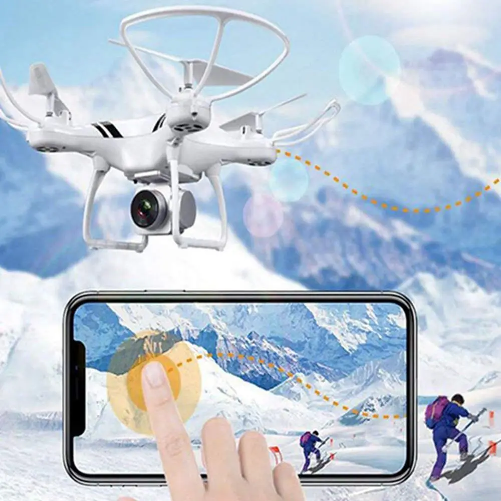 Лучшие предложения WiFi FPV широкоугольная камера селфи 3D Flips Quadcopter HD регулируемая
