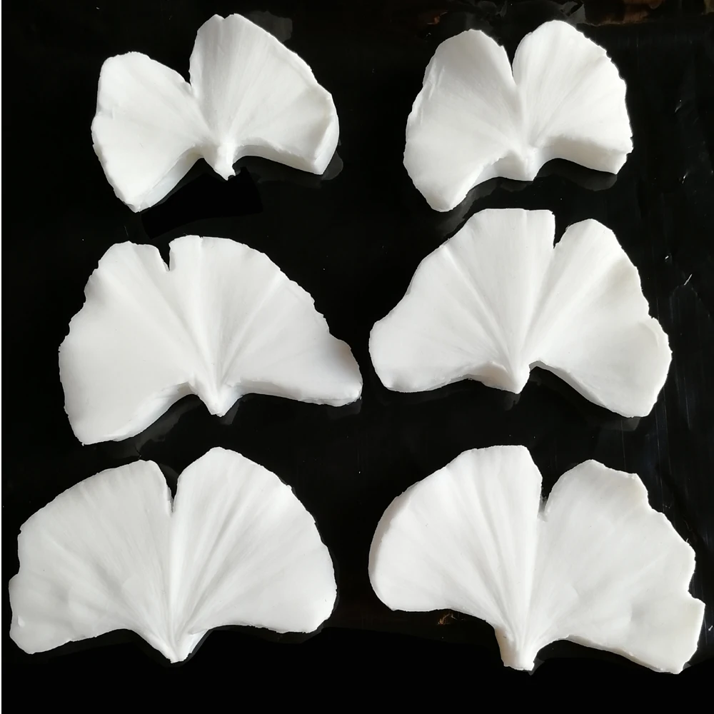 Силиконовые формы для украшения тортов гинкго Veiners & Cutter Fondant сахарный из мастики