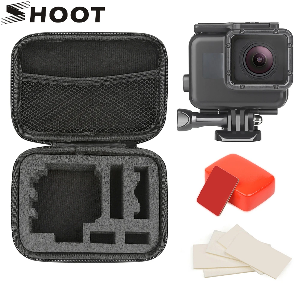 Снимать для использования на глубине до 45 м Водонепроницаемый чехол для экшн-камеры GoPro Hero 7 6 5 черный спортивный Камера серфинг дайвинг аксессуары для GoPro 7 6 5 экшн Камера