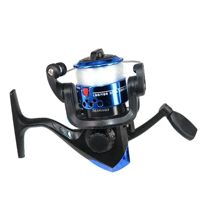 

Outdoor Fishing Plastic Mini Spinning Foldable Fishing Reel 3BB 200 Ice Fishing Wheel Speed ratio 5.1:1 Coil Spinning Reel