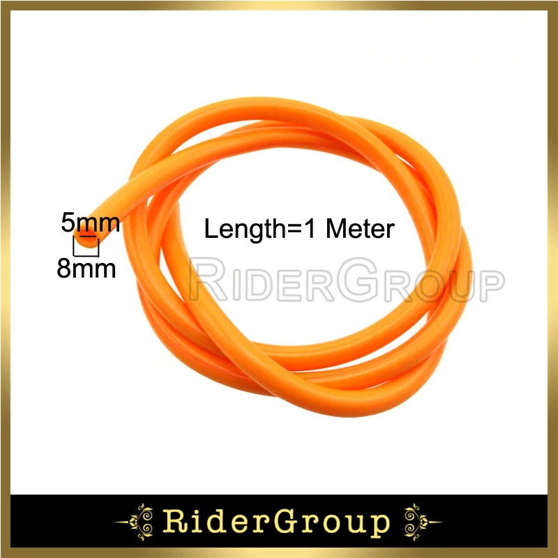 Оранжевый Топливный Шланг длина трубки 100 мм Внутренний 5 мм для ямы Горный мотоцикл ATV Quad Go Kart Багги мотоцикл мотокросса