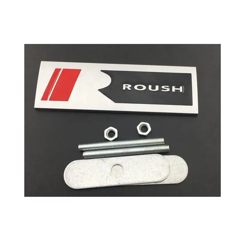 

1pc Free Shipping Metal Emblem Roush Car Front Grill Grille Badge Logo