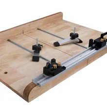 NE 800/1000/1220 мм Т-образная дорожка Т-образная пила со шкалой, Настольная пила, деревообрабатывающий верстак, инструмент, алюминиевый сплав