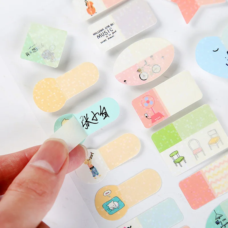 

Cute Creative Name Stickers Colored Irregular Shape Diy Decoration Diary Scrapbooking For Kids Cute Student Korean Stationery