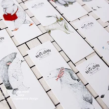 1 комплект(30 шт) офис w22 w42 студент поставляет держатель для книжки сообщение карта Creative прекрасный BZNVN 03 закладки Бумага закладки