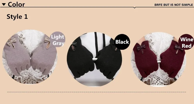 Gours, зимние женские шерстяные кашемировые перчатки, Осенние новые модные брендовые варежки, черные теплые перчатки для вождения, 3 стиля, 4 цвета, GSL059
