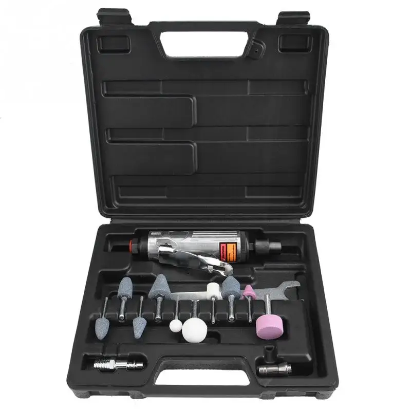 

Metal Pneumatic Sander Machine Polishing Grinder Die Air Tool Grinding Mill Tool Set Tool