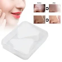 200 шт. одноразовые шелковые маска для носа бумага удаления угрей пор Очищение маска для носа Стикеры