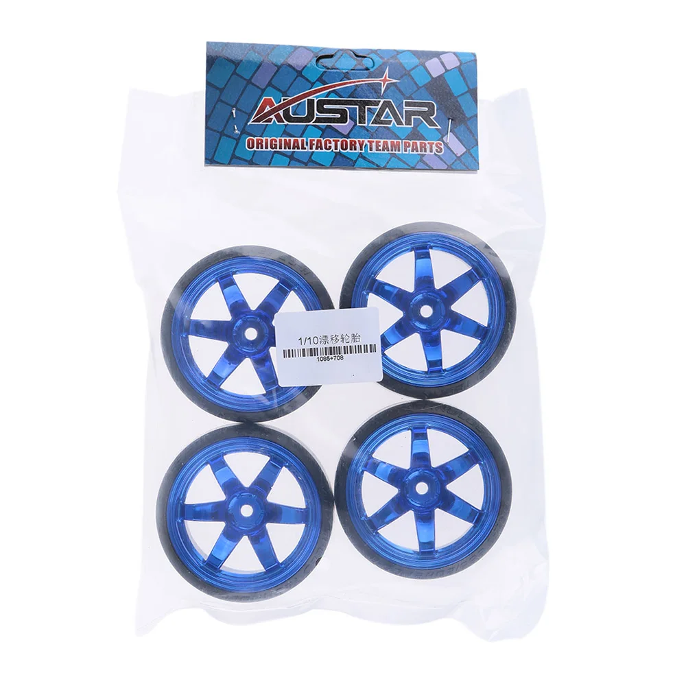 4 шт./компл. 1/10 автомобильные шины для дрифта жесткие Traxxas HSP Tamiya HPI Kyosho|Детали и
