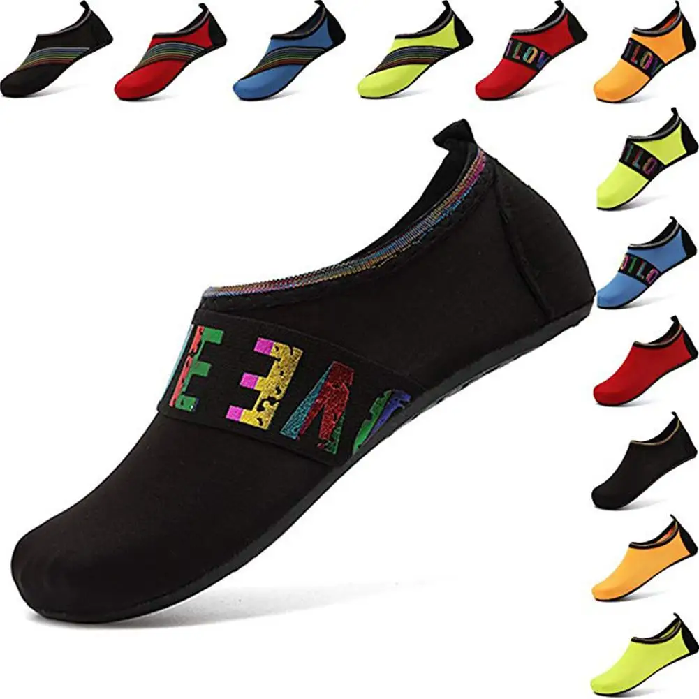 

Mounchain Men Women Sneakers Swimming Shoes Water Sports Aqua Sea side Beach Surfing Slippers Upstream Light Athletic Footwear