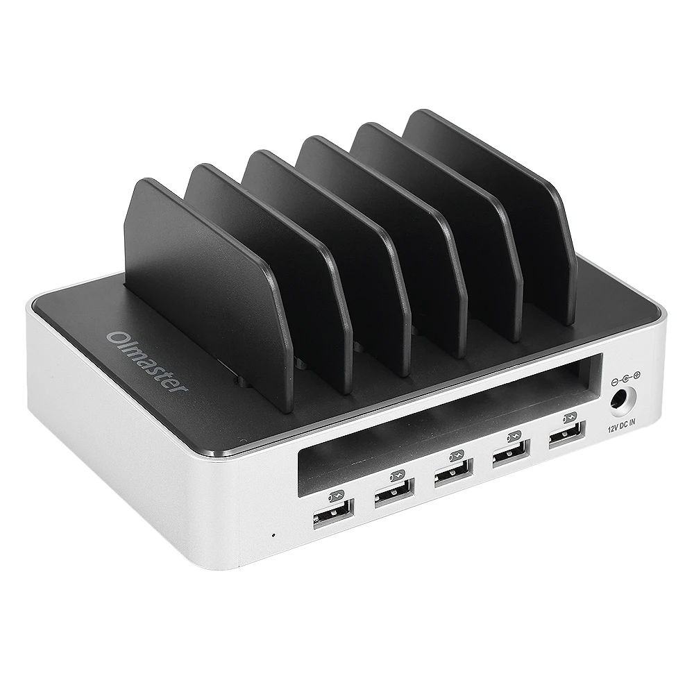  Oimaster 5 Multi Ports Universal USB 3.0 Mit Ladestation Stand Halter Desktop Ladegerät Für Telefon
