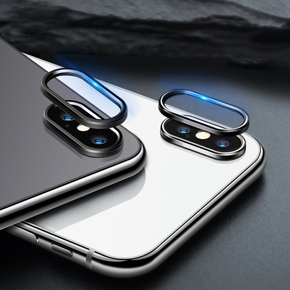 Powstro HD Прозрачная пленка из закаленного стекла и защитная крышка для IPhone X Анти