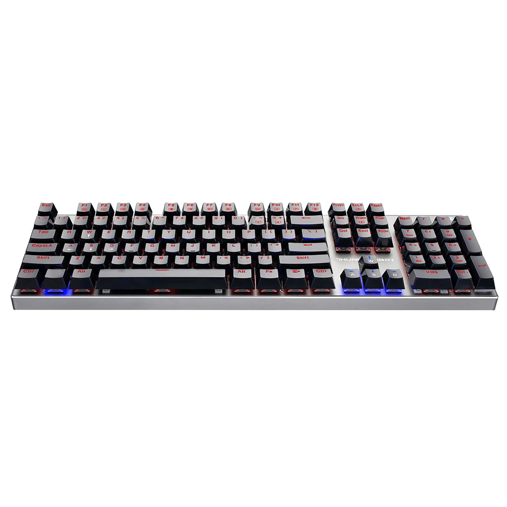 

ThundeRobot K70 USB Wired Gaming Mechanical Keyboard 104keys Backlight Red/Brown Switch For Laptop Computer