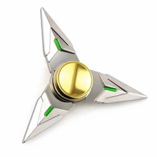 Для аутизма СДВГ ребенок ручной спиннинг EDC Непоседа три-Спиннер для пальца, гироскоп игрушка