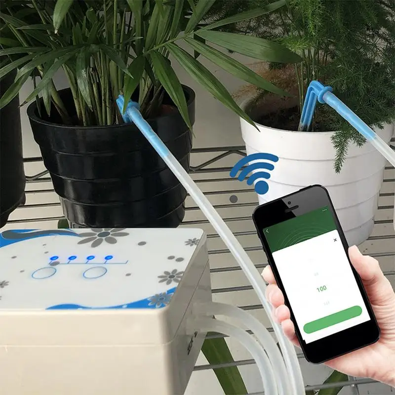 Автоматическое устройство орошения WIFI садовый интеллектуальный контроллер