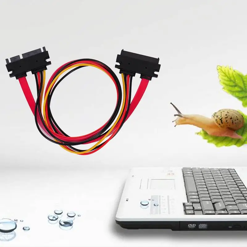 SATA 7 + 15 pin кабель передачи данных мужчин и женщин удлинитель|Кабели данных| |