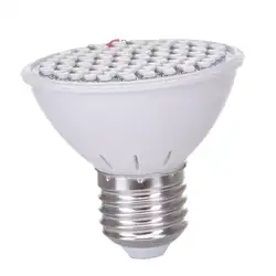 Гидропоники Системы завод светодиодами светать E27 AC85-265V полный спектр комнатное растение лампы для растений Vegs