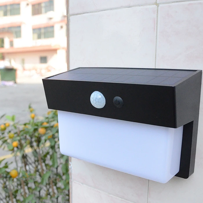 

New Solar Lamps Waterproof Human Body Induction Modern Wall Light outdoor Wall Lamps Solar Security Light