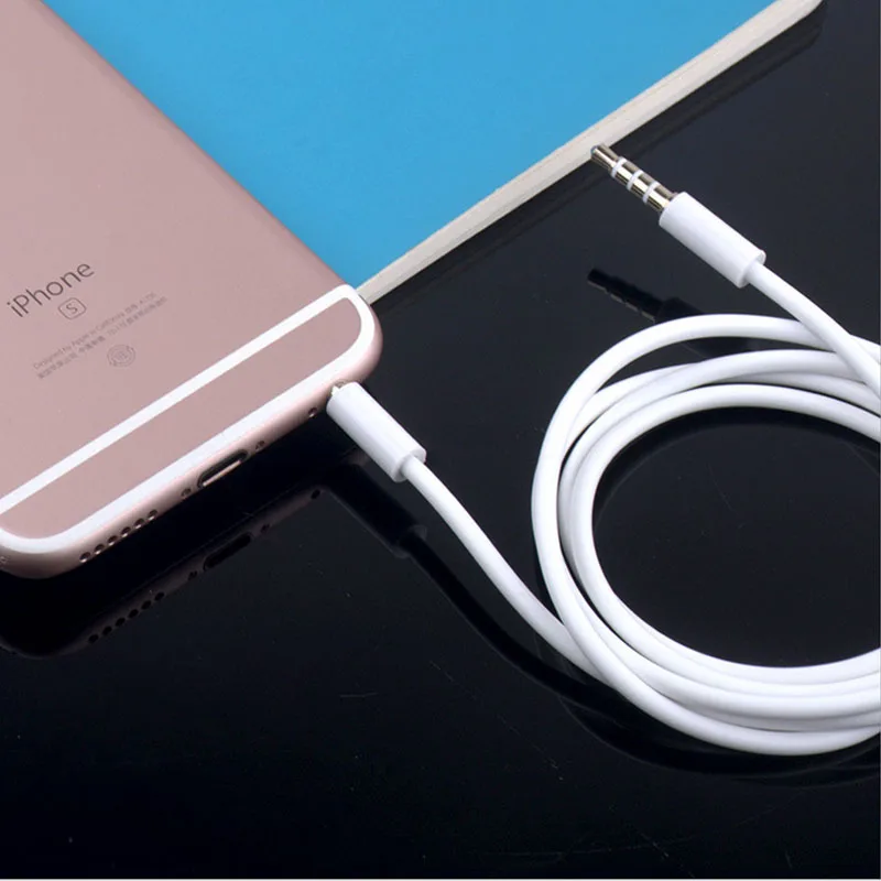 Дешевый 3,5 аудиокабель 3,5 мм Динамик Aux кабель для iPhone 6 Samsung Galaxy s8 автомобиль наушники Xiaomi redmi 4x Audio Jack