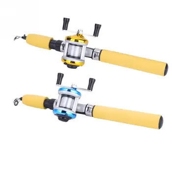 

Ice Fishing Rod Reel Combo Winter Fishing Pole Luminous Lure Bait Shrimp Fishing Reel Fishing Set Accessories