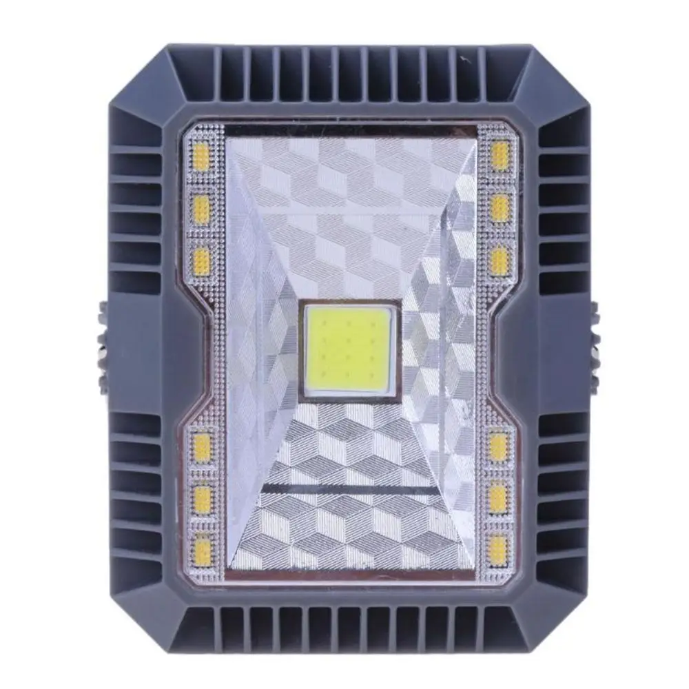 

CLAITE Waterproof Solar Flood Light Spotlight 3 Modes USB Rechargeable COB Work Camping Emergency Light NEW