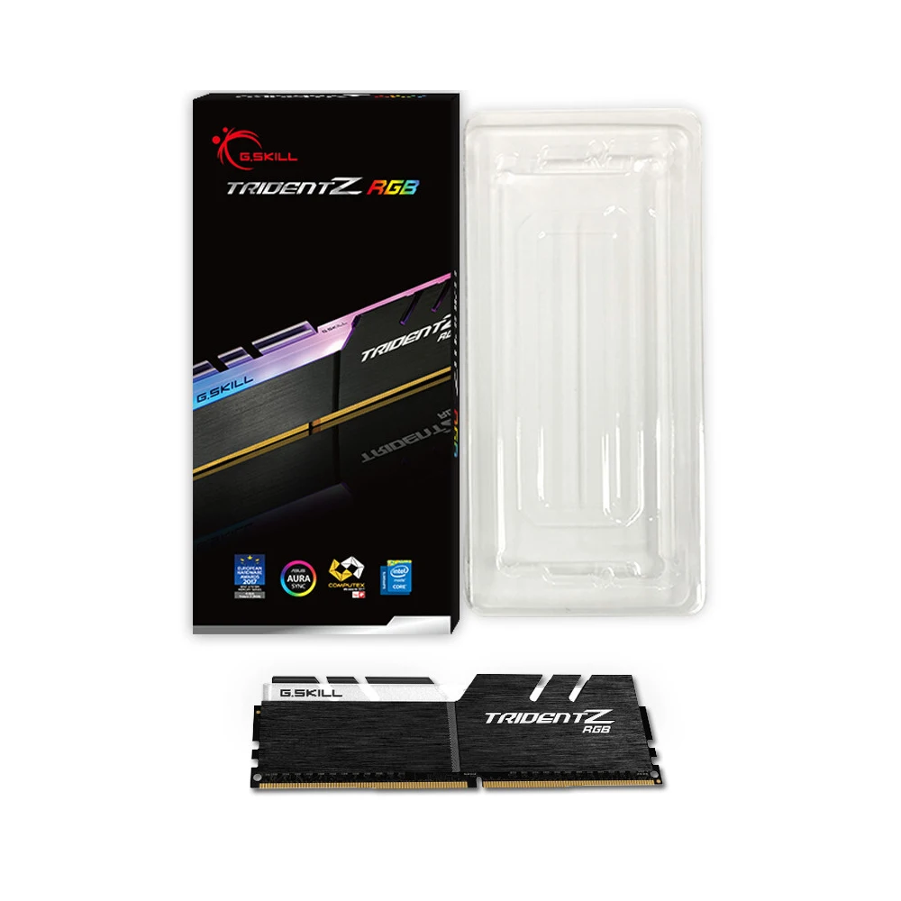 G. SKILL TridentZ RGB серии 8 Гб DDR4 3000 МГц F4-3000C16S-8GTZR ОЗУ для кабельный адаптор DDR4 памяти 16-18-18-38