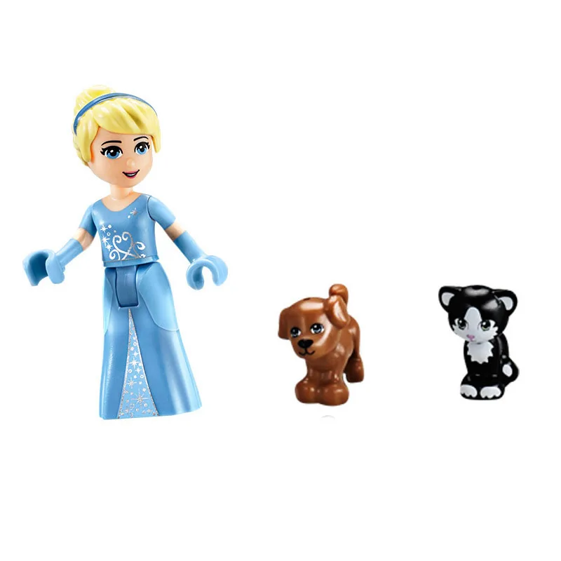 Совместимость legoing 41055 девушка друзья дети модель 25006 блоки Cinderellas Романтический