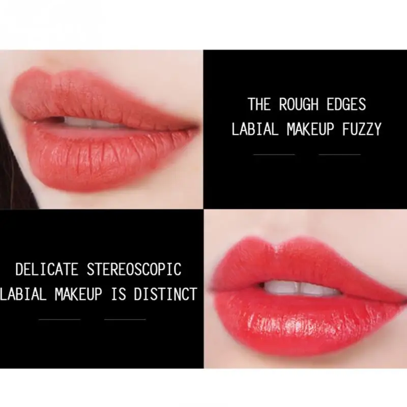 2 в 1 карандаш для губ бархатный туман Labial Glair Косметика жидкая губная помада
