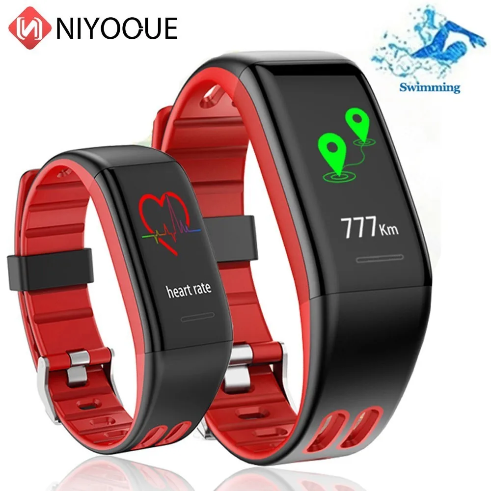

Smart Band Ip68 Fitness Bracelet Waterproof Heart Rate Monitor Sport Sleep Activity Tracker Colorful Screen Smart Wristband