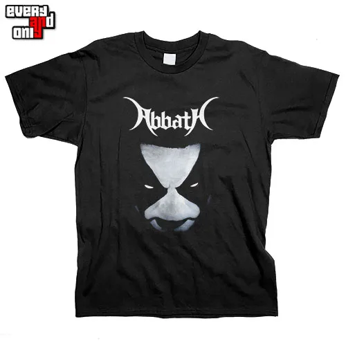 Abbath в стиле Блэк-металл бессмертный Забавный принт хлопковая Футболка свободная